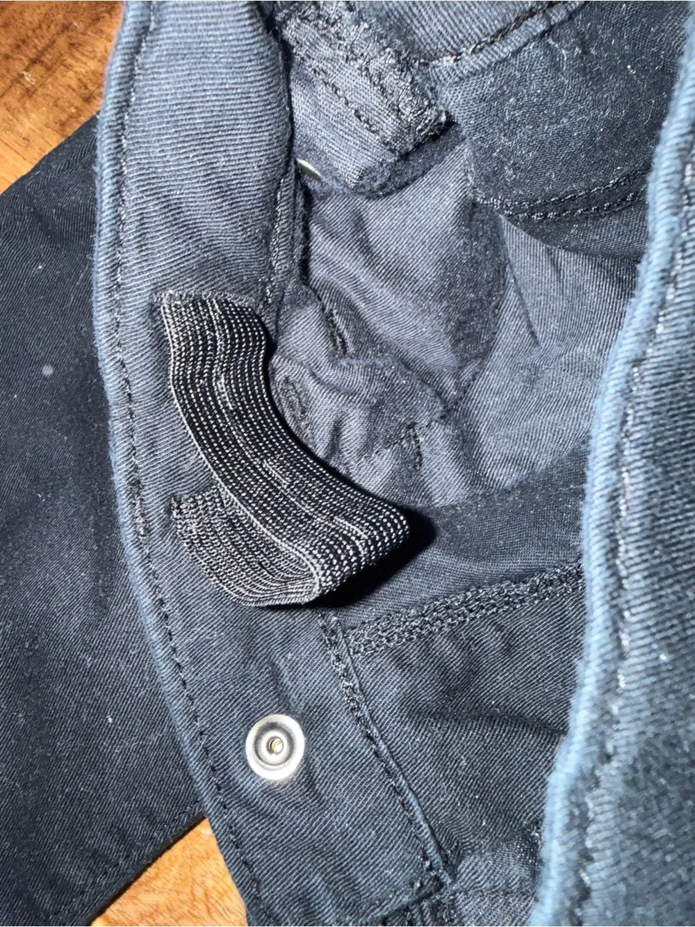 Gap Black Straight Stretch Pants Size 6